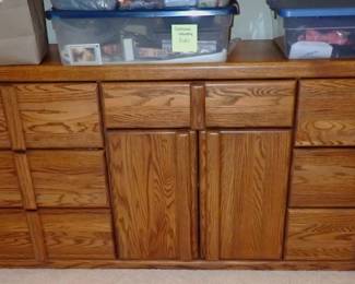 OAK DRESSER