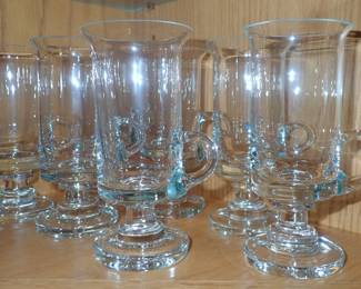 GLASS COFFEE CUPS
