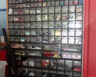 NUTS & BOLTS - WILL BE SELLING WALL DISPLAY