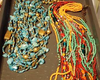 VINTAGE / FASHION JEWELRY - EARRINGS - NECKLACES - PINS - RINGS