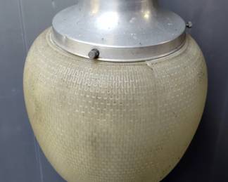 Vintage Acorn Style Metal And Acrylic Lamp Post Light, 42" Tall