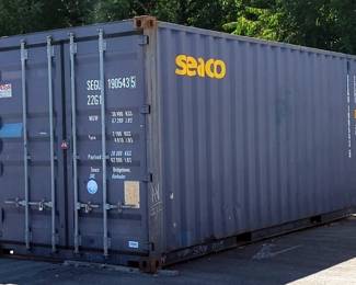Steel Storage Container, 8'.5" x 8' x 19'.5"