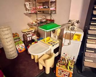 Vintage children's toys.