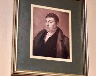 Portrait of American Revolution leader Marquis de Lafayette, born 1757 as Marie-Joseph Paul Yves Roch Gilbert Du Motier, promoted to Major General of the Continental Army (U.S.).