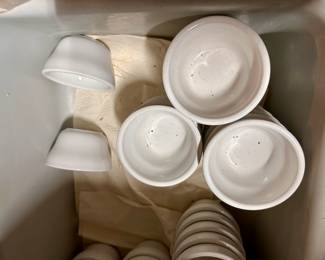 Small bowls.