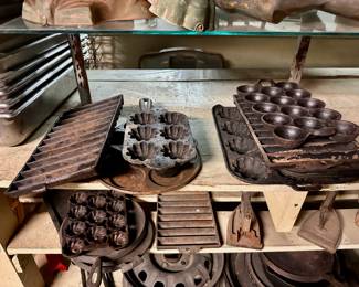 Some nice cast iron cookware.