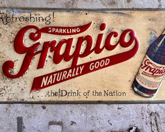 Vintage Grapico sign.