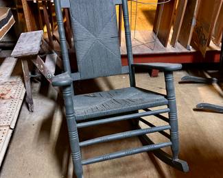Old rocking chair.