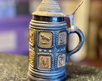 Vintage West German "Original King" beer stein.