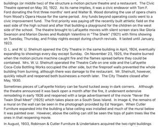 History of the building as posted by the Chambers County Museum on Facebook.  Building will be up for sale in 2024.