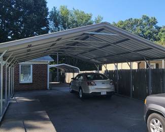 Double carport - 2 years old 