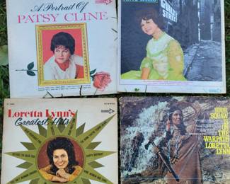 Patsy cline, Loretta Lynn, Kitty Wells albums