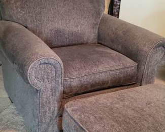La-Z-Boy chair and ottoman 