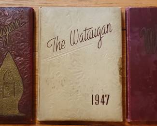 1946-1948 The Wataugan yearbooks 