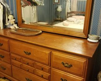 Dresser and Mirror