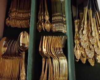 Gold-plated Silverware