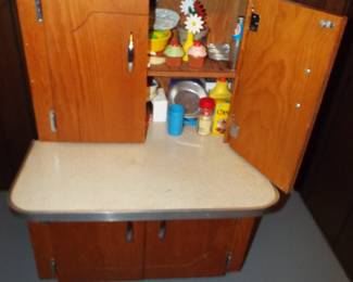 Child's Wooden Kitchen Playset