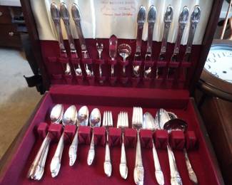 Rogers Bros Silverware Set in Box