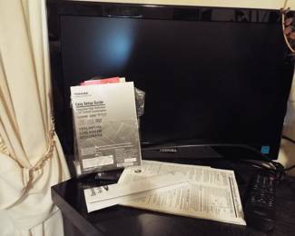 Toshiba TV with Remote