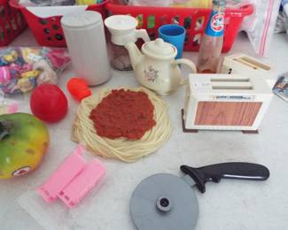 Fisher Price Kitchen Items Vintage