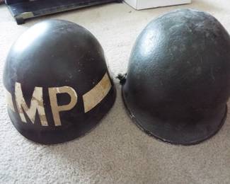 Vintage Army Helmets
