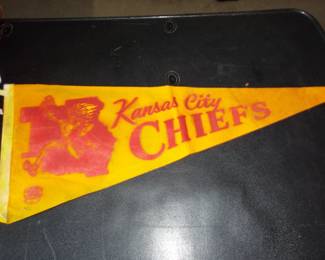 Vintage Kansas City Chiefs Pennant