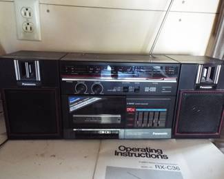 Panasonic Portable Stereo System