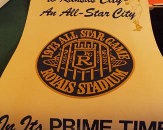 1973 KC All Star Game Poster