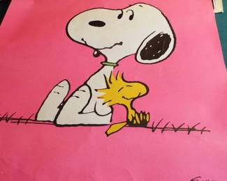 Snoopy Vintage Poster