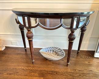 side table with mirrors (pair)