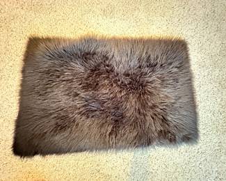 fluffy floor mat