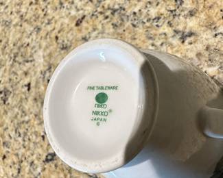 Nikko, Fine Tableware Set, Japan