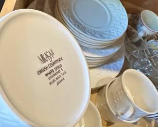 Mikasa English Countryside Dish Set, White