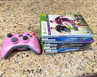 Xbox controller and Xbox games