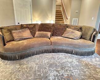 Markor crescent couch, Markor international furniture