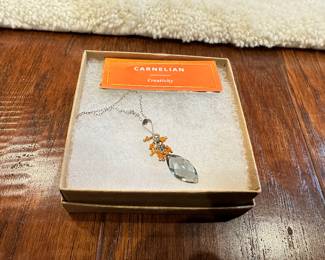 Carnelian creativity, necklace