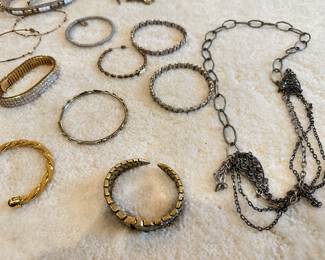 bracelets, necklace