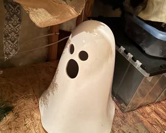 ceramic ghost, Halloween decoration