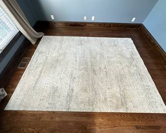 large rug, gray
