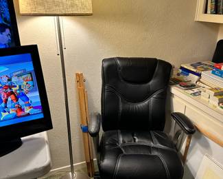 Lamp, Desk Chair