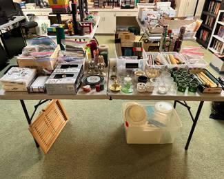 Candles, paper products 