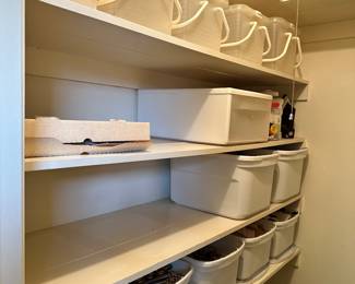 Storage tubs, fabric