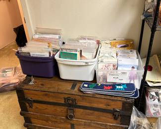 Trunk, Sewing Patterns