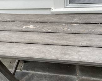Kingsley Bate Teak Console Table. Photo 2 of 2.