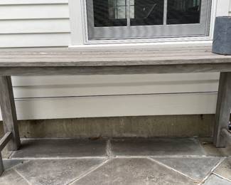 Kingsley Bate Teak Console Table. Photo 1 of 2.