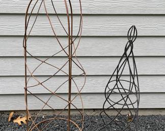Metal Garden Trellises.