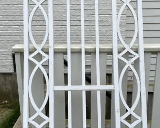 Antique Newport, Rhode Island Garden Gate. Measures 84" H x 42" W.