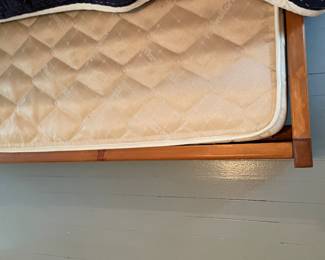 Land of Nod Pine Twin Beds with Trundle - Can Convert To Bunch Beds! Photo 2 of 2.