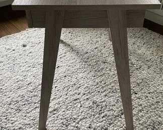 Grey "Washed" Writing Desk / Occasional Table. Measures 42" W x 20" D x 30" H. Photo 3 of 3.