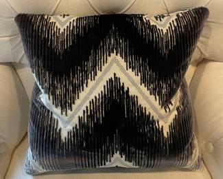 Small Down-Filled Accent Pillow -2 Available. Each Measures 12" x 12".